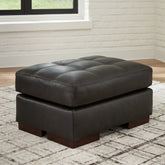 Bay Furniture Gallery - Ashley Furniture - Luigi Living Room - Ottoman / Thunder - 5650614